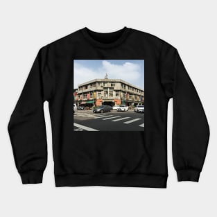 The unqiue old market in Taichung , Taiwan Crewneck Sweatshirt